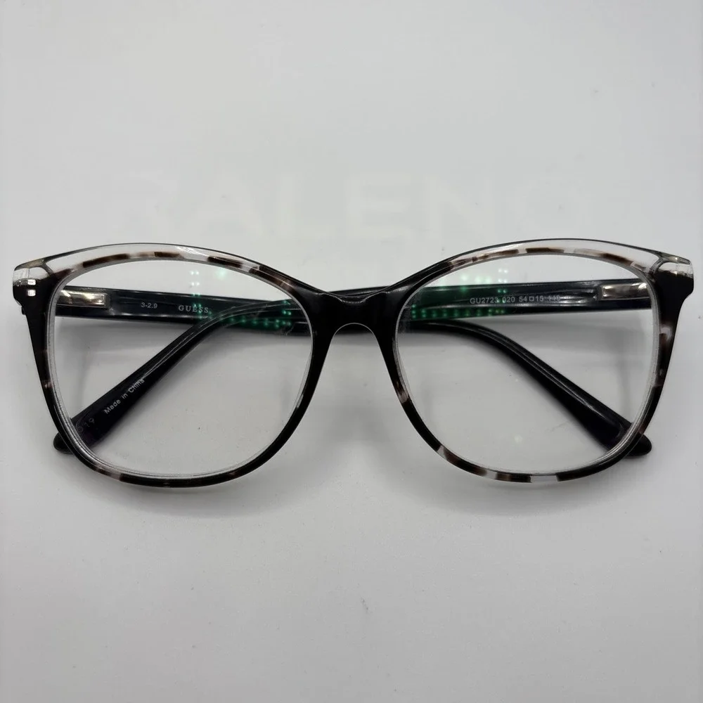 Guess GU2723 020 Gray Havana Cat Eye Plastic Eyeglasses Frame 54-15-140mm #C116